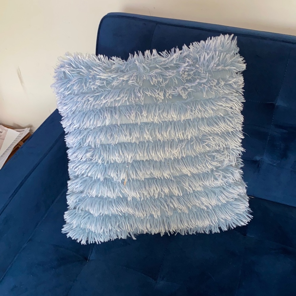 Fluffy Blue Dormify Pillow